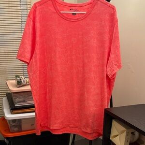 Champion Men's Bright Coral Tee